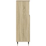  Kupaonski ormarić boja hrasta 30x30x100 cm konstruirano drvo | shoptok.hr