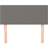  Posteljno vzglavje temno sivo 80x5x78/88 cm blago, (20794411) | Shoptok.si