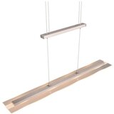 Tri O Siva LED viseča svetilka s steklenim senčnikom Milos – | Shoptok.si