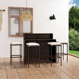  Barska garnitura z blazinami 5-delna rjava | Shoptok.si