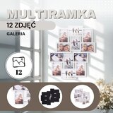  Okvir za 12 fotografija (bijeli) | shoptok.hr