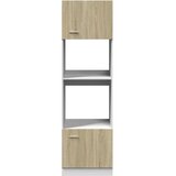 Ormarić za mikrovalnu pećnicu "Lyon" Sonoma hrast 60x57x207 cm Inženirsko drvo | shoptok.hr