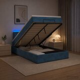  od pjene s madracem i LED-om Tamno plava 120 x 200 cm | shoptok.hr