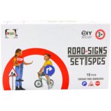  Edukativni set velikih prometnih znakova 76 cm, 3 komada | Shoptok.si