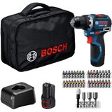 Bosch GSR 12V-32 akumulatorska bušilica - odvrtač, 2x2.0Ah, torba i pribor, 06019N7004 | Eponuda.com
