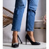 Gemre Tyson black patent leather women's stilettos | Shoptok.si