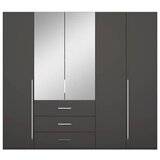 home24 Omara S Klasičnimi Vrati Montclar, Grafitna | Shoptok.si