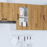  Zidni kuhinjski ormarić sa staklenim vratima "Kalmar" Artisan hrast, inženjersko drvo | Eponuda.ba