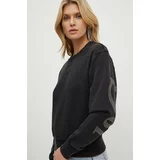 Guess Bombažen pulover ženski, črna barva, W4YQ17 KC8I0