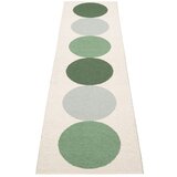 Pappelina zelen/kremno bel zunanji in notranji tekač 70x280 cm otto herb – Cene