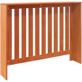  Pokrov za radijator voštano smeđi 108,5x19x84 cm od borovine | shoptok.hr