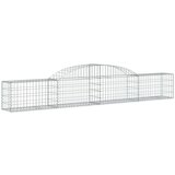  Lučne gabionske košare 6 kom 300x30x40/60 cm pocinčano željezo | shoptok.hr