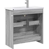  Set namještaja za kupaonicu Siva Sonoma 81 x 40 x 84,5 cm | shoptok.hr
