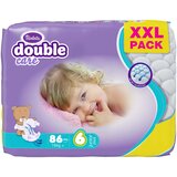 Violeta plenice Double Care Air Dry za enkratno uporabo 6 Junior + (16 kg+), 86 kos 100487 Cene