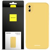 Spacecase SILIKONSKI OVITEK ZA IPHONE X XS RUMENA ZAŠČITA, (21964038) | Shoptok.si
