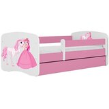 HAPPYKIDS Dječji krevet Dreamy princeza 180x80 sa madracem s ladicom Rozičasta | shoptok.hr