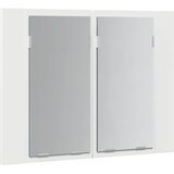  LED kupaonski ormarić s ogledalom bijeli 60x12x45 cm akrilni | shoptok.hr