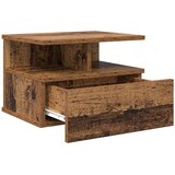  Lebdeća noćna ormarić Zidne 2 pcs Staro drvo 40 x 31 x 28 cm | shoptok.hr