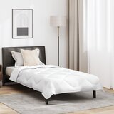 vidaXL Poletna odeja s blazino 2 pcs Bela 140 x 220 cm Mikrofibra | Shoptok.si