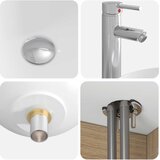  Set ormarića za kupaonicu 3 kom. Hrast artisan | shoptok.hr