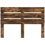  Uzglavlje s uzglavljem Dimljeni hrast 150 cm Konstruirano drvo | shoptok.hr