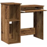  Radni stol s policama boja drva 84x40x78 cm konstruirano drvo | Eponuda.com