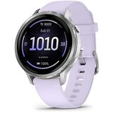 Garmin pametni sat Venu 4 41 mm, srebrni s isprepletenim silikonskim remenom | shoptok.hr