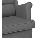  Fotelja tamnosiva 74x84x100 cm od tkanine | shoptok.hr