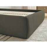 Bobochic Paris Temno zelena oblazinjena zakonska postelja s prostorom za shranjevanje/brez vzglavja z letvenim dnom 160x200 cm Inera – | Shoptok.si