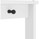 vidaXL Drevo za dvorano "SANDENS" bela 87x40x159,5 cm masivni les bora Cene