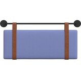  Držeće uzglavlje Zidne Traper plava 110 x 55 x 5 cm Antikni PU - Trapere plave boje 100 cm bez LED | shoptok.hr