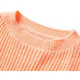  Dječji džemper pleteni jarkonarančasti 140 | shoptok.hr