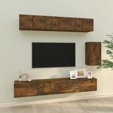  6-dijelni set TV ormarića boja dimljenog hrasta drveni | shoptok.hr