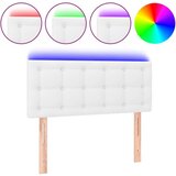  Uzglavlje bijelo 90 x 5 x 78/88 cm od umjetne kože | shoptok.hr