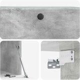 TV ormar za zid 78,5 x 41 x 30 cm Betonska siva | shoptok.hr