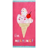 Catherine Lansfield Ružičasti ručnik za plažu 160x76 cm I'm Melting -