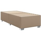  Krevet s oprugama i madrac cappuccino 80x200 cm od umjetne kože | shoptok.hr
