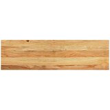 vidaXL Okenske police 2 kosa svetlo rjava 90x30x2 cm trdna hrastovina | Shoptok.si