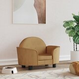 vidaXL Krevet za pse smeđi 66x40x45 cm baršunasti Cijene