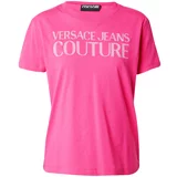 Versace Jeans Couture Majica fuksija / svijetloroza