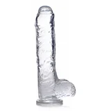Prozoren dildo C-Thru, 25 cm