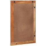  Zrcalo za kupaonicu Zidne s ogledalom Smeđa 70 x 50 x 2.5 cm | shoptok.hr