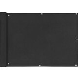 vidaXL Balkonsko Platno Oksford Tekstil 75x600 cm Antracitno Cene