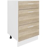 MID.YOU Kuhinjska Spodnja Omarica Esilo, Hrast, Bela | Shoptok.si
