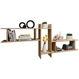MID.YOU Stenski Regal Sirola Maxi, Hrast Cene