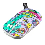 Asus miška marshmallow mouse MD100 steven harrington edition, brezžična, tiha 90XB07A0-BMU090