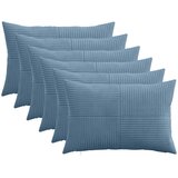  Presvlaka za jastuk 6 pcs ALMELO Plava 40 x 60 cm Kord | shoptok.hr