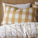Catherine Lansfield Žuta flanelska posteljina za krevet za jednu osobu 135x200 cm Gingham Check – | shoptok.hr