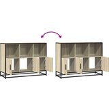  Komoda - Predalnik sonoma hrast 100x35x76 cm inženirski les, (21717492) | Shoptok.si