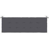  Jastuk za vrtnu klupu antracit 150 x 50 x 3 cm tkanina Oxford | Eponuda.ba
